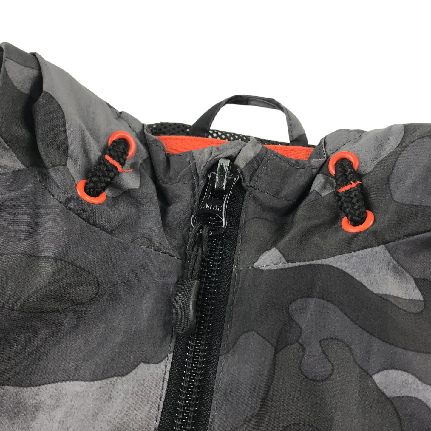 George light jacket 7-8 years grey camo graphic design