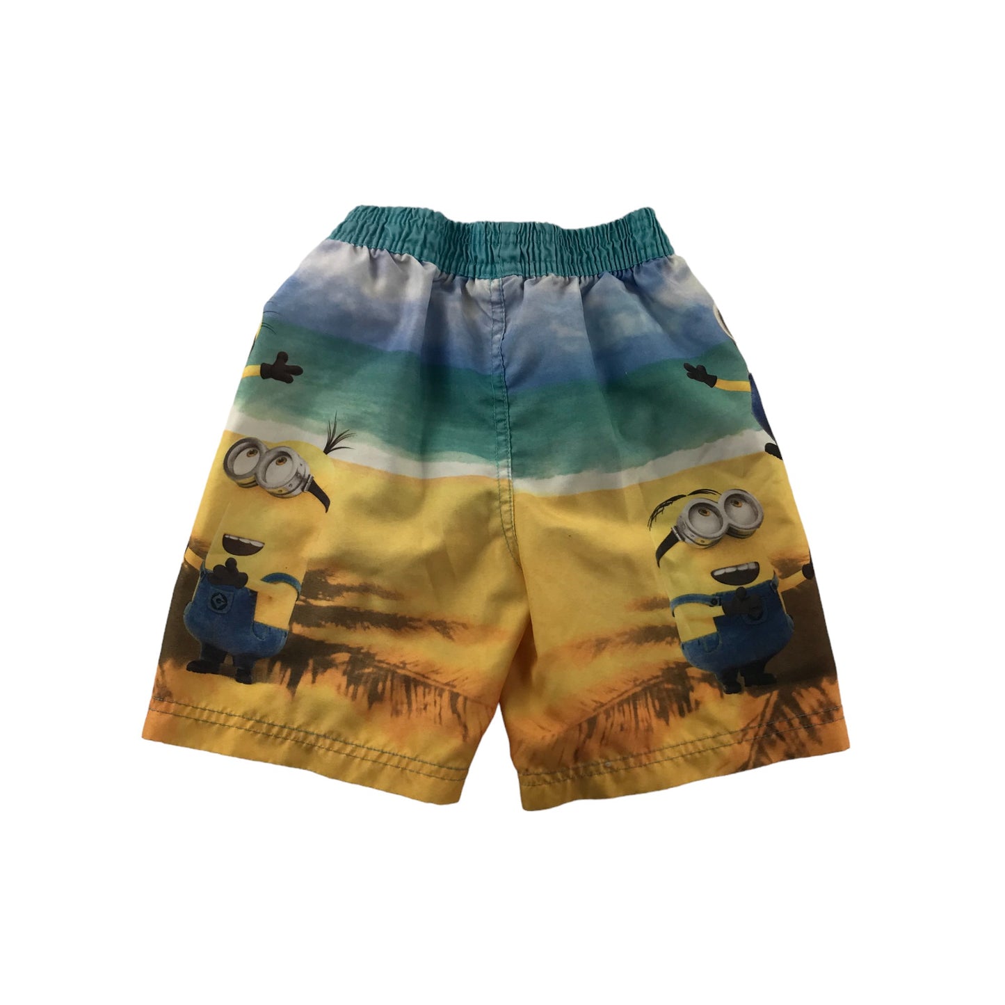 Primark Swim Trunks Age 4 Yellow Minion Shorts