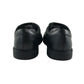 Clark's Black Leather School Shoes Size 1 junior