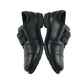 Clark's Black Leather School Shoes Size 1 junior