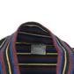 Next Dress Age 8 Burgundy Knitted Golden Stripy