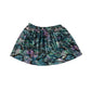 Next skirt 8-9 years turquoise metallic print pattern velvet style texture