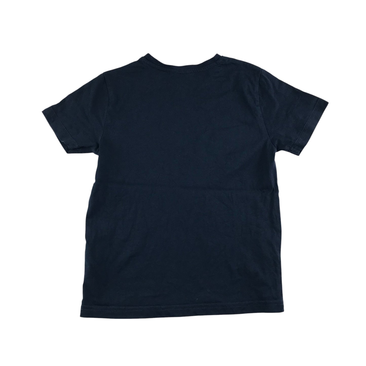 Primark t-shirt 7-8 years navy blue Scotland short sleeve cotton