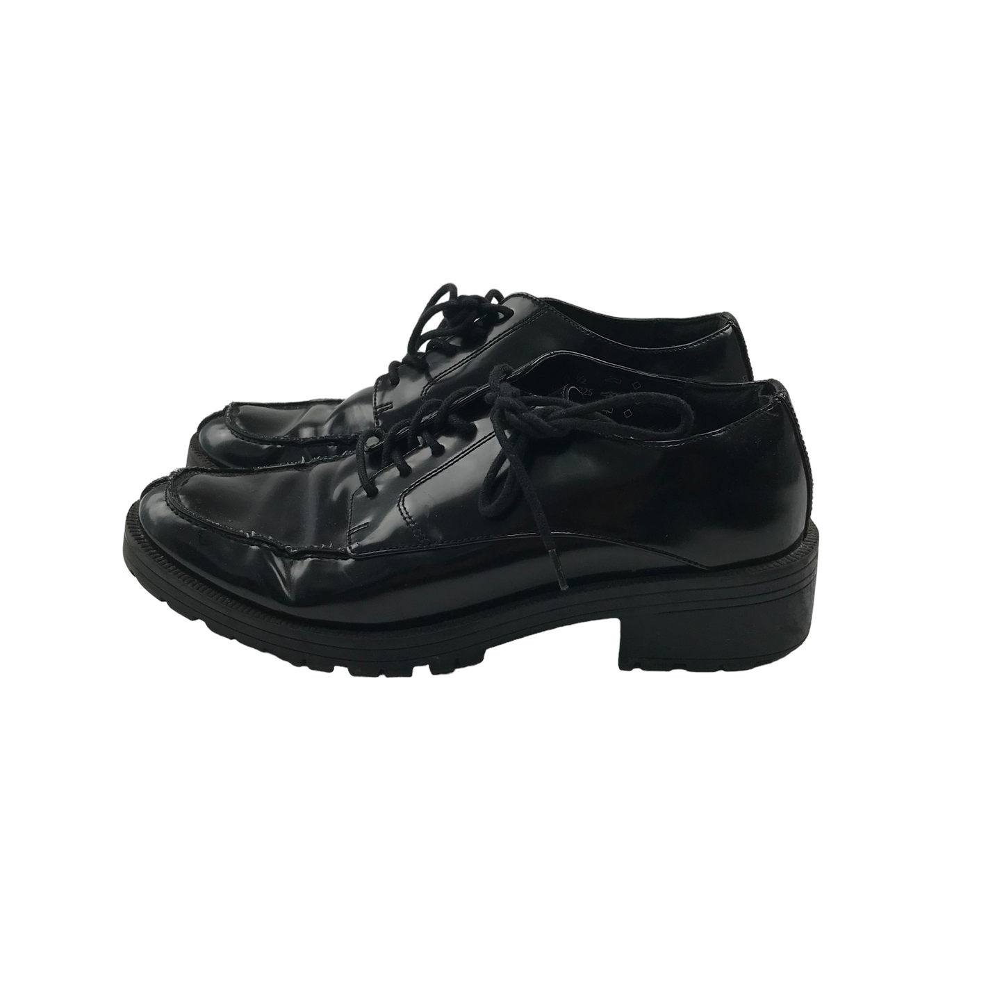 M&S Black Wide Fit Shoes Shoe Size 6.5