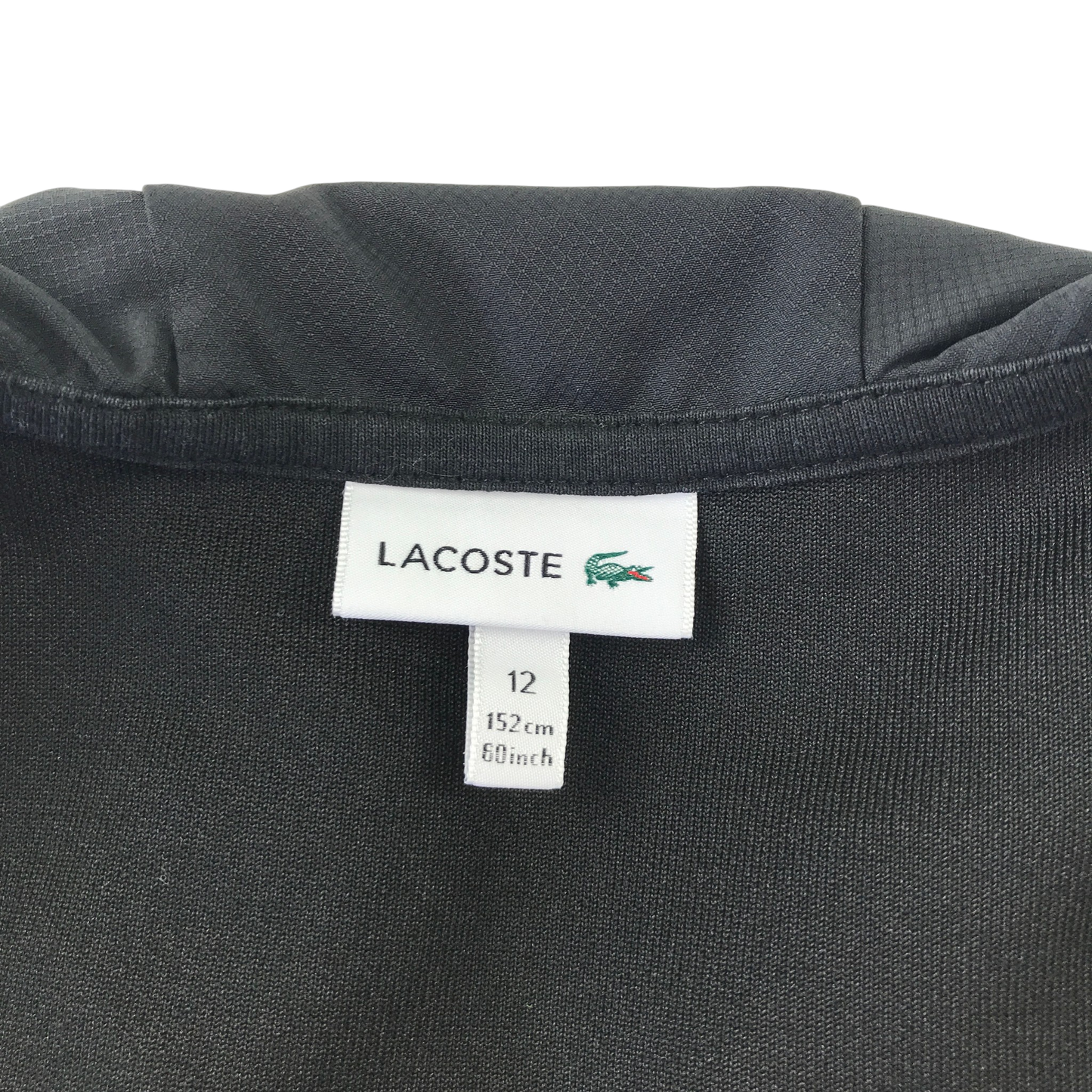 Lacoste 12 years black hoodie