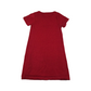 H&M Dress Age 7 Red Glittery Bowtie Detail