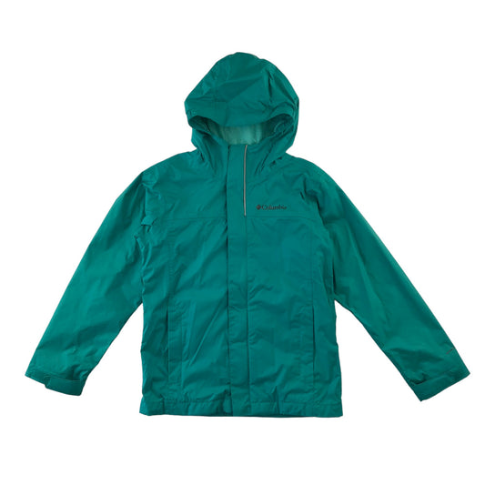 Columbia light jacket 8 years turquoise plain waterproof