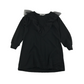 H&M Dress Age 7 Black Frilled Mesh Chest