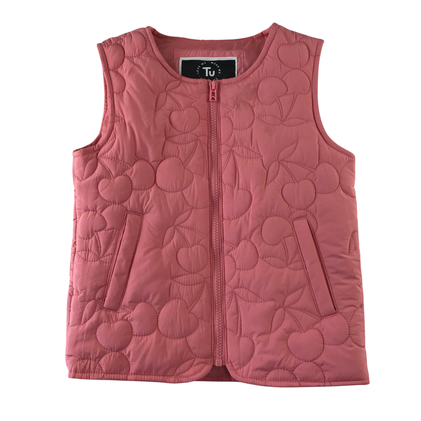 Tu 6-7 years pink gilet