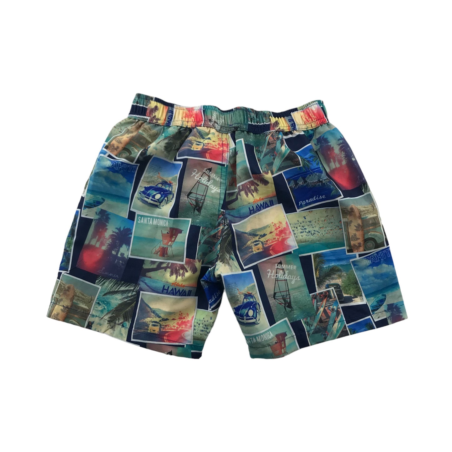 Mayoral Swim Trunks Age 5-6 Multicoloured Beach Photograph Print