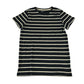 Tu Bundle 11-12 years black clay and green white stripy 3 pack set cotton