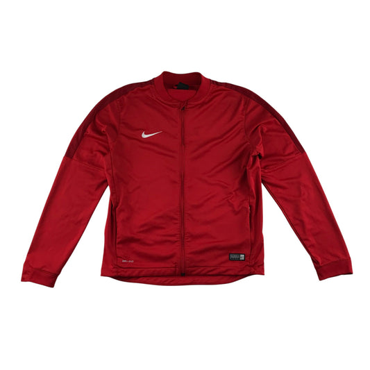 Nike sweatshirt 13-15 years red full zipper