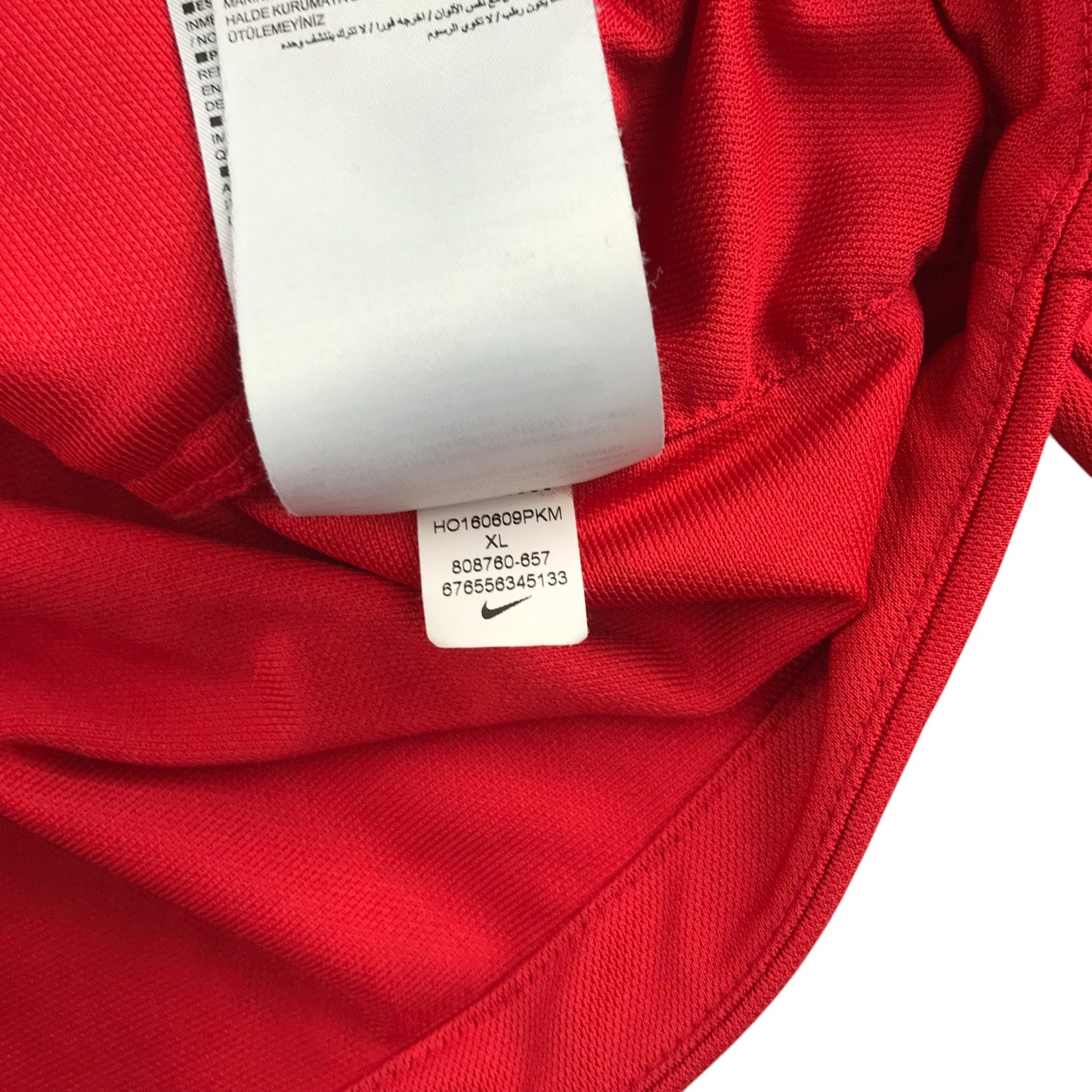 Nike sweatshirt 13-15 years red full zipper