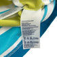 Tommy Hilfiger polo shirt 4-5 years yellow and blue stripy short sleeve cotton