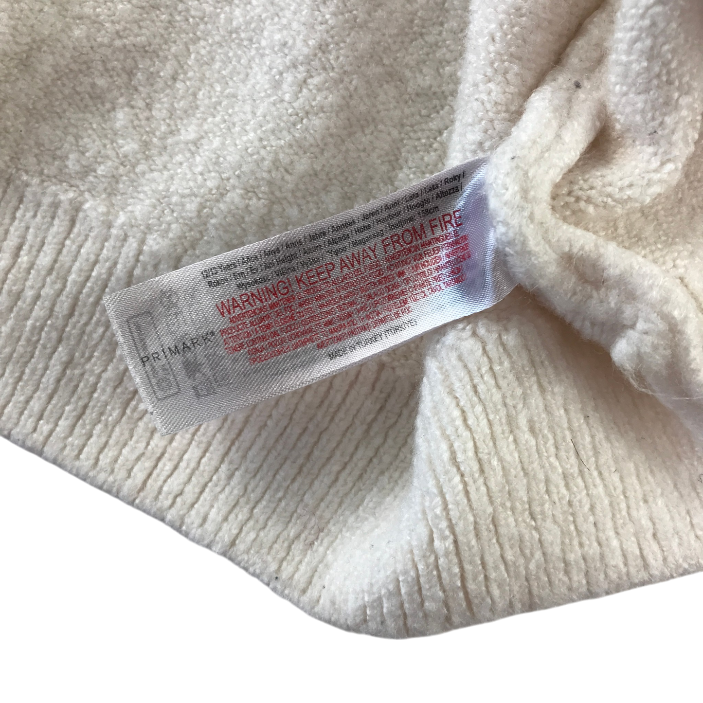 Primark 12-13 years cream jumper