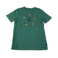 Barbour t-shirt 12-13 years green graphic text logo short sleeve