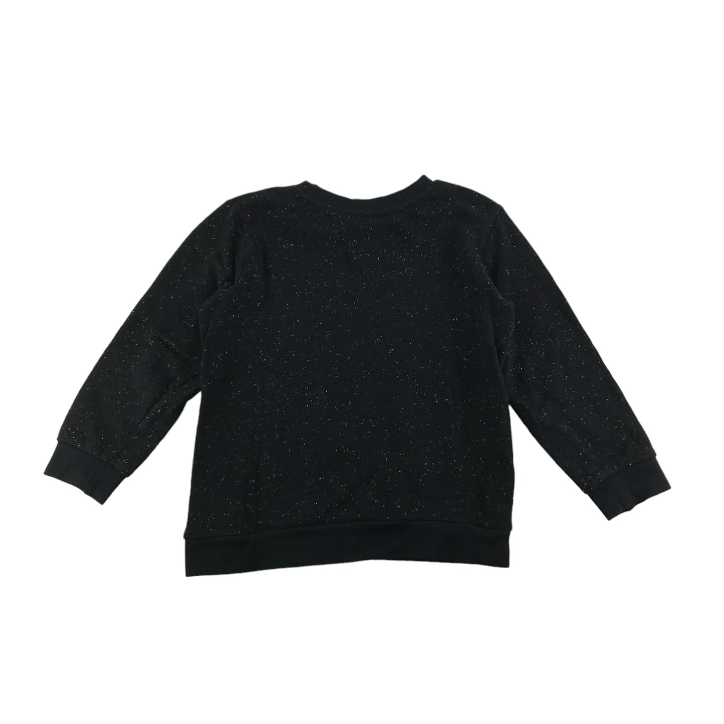 George Marvel Sweater Age 5 Black Multicolour Spotted Pattern