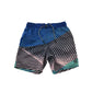 M&S Swim Trunks Age 9 Blue Navy Pink Graphic Print Shorts