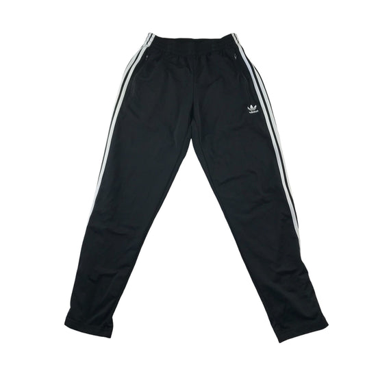 Adidas sport joggers women size M black slim leg sporty trackies