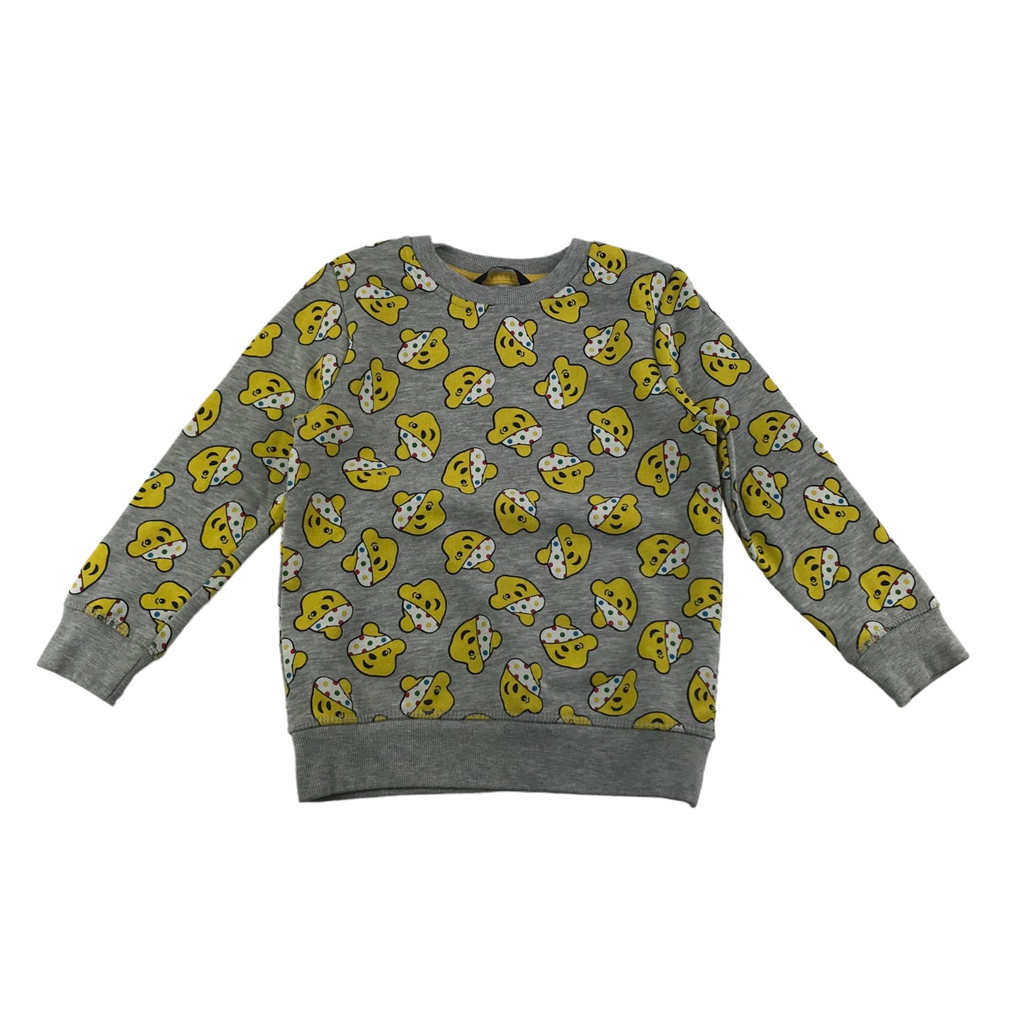 George Sweater Age 5 Grey Pudsey Bear Jersey