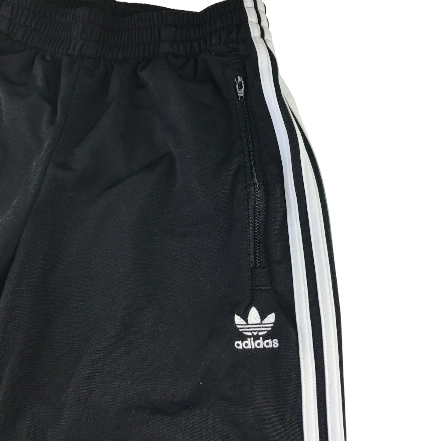 Adidas sport joggers women size M black slim leg sporty trackies