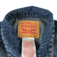 Levi's denim jacket 11-12 years blue distressed cotton denim