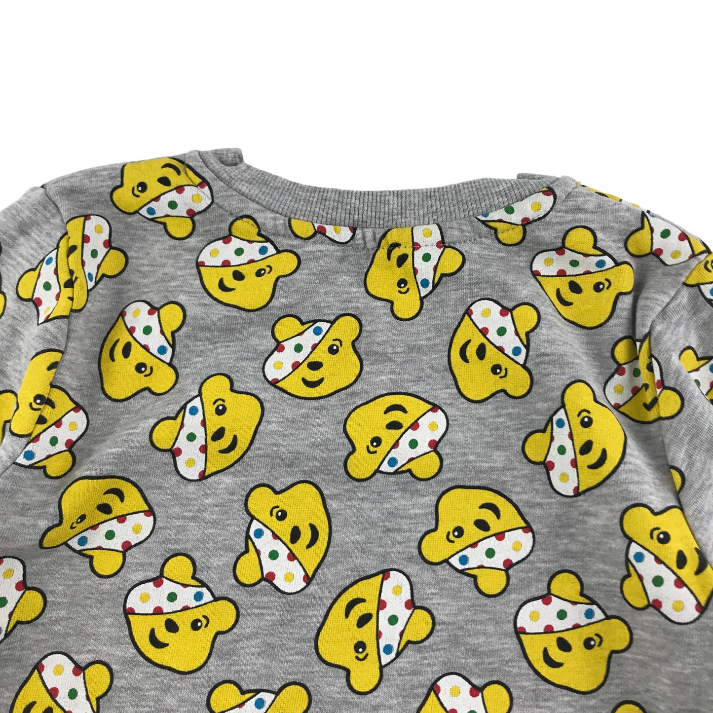 George Sweater Age 5 Grey Pudsey Bear Jersey