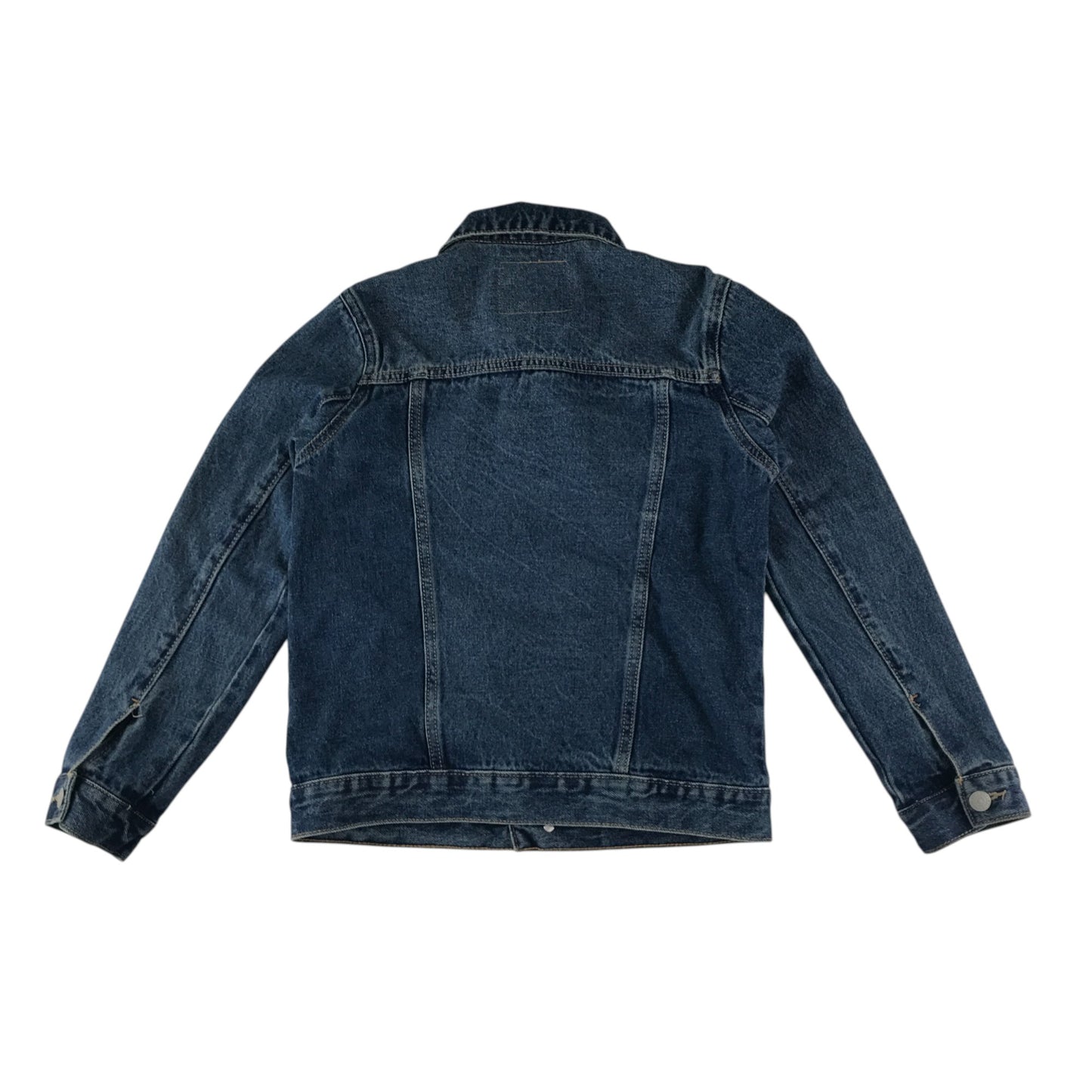 Levi's denim jacket 11-12 years blue distressed cotton denim