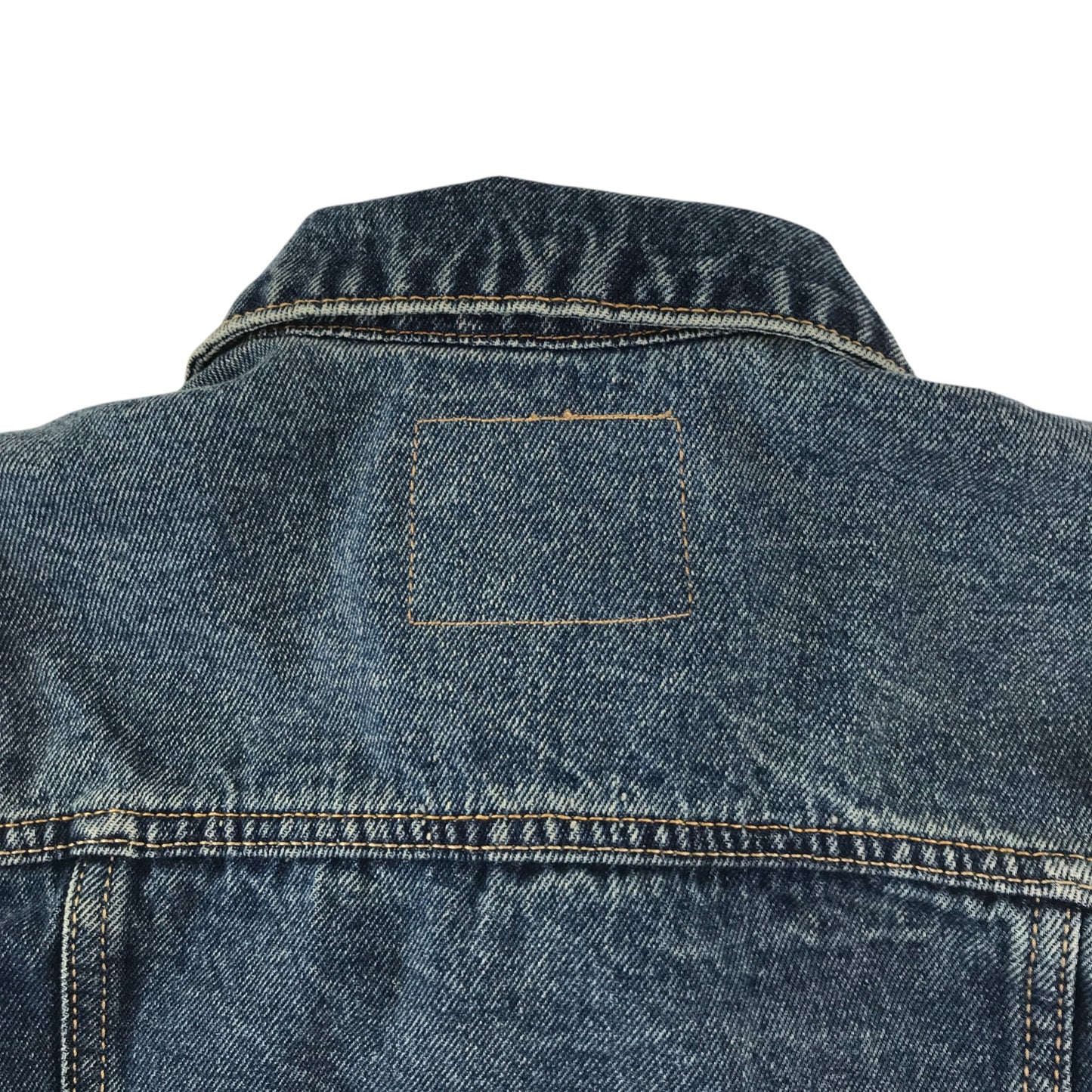 Levi's denim jacket 11-12 years blue distressed cotton denim