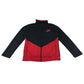 Nike sweater 9-10 year red and black panelled sporty tracksuit top