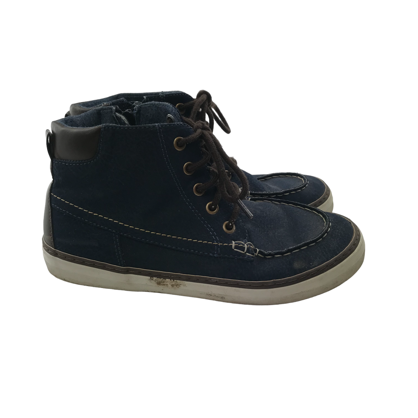 GAP Navy Blue High Tops Canvas Shoes Shoe Size 2