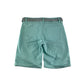 Okaidi shorts 9-10 years mint blue denim with canvas belt
