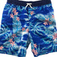 Carter's Kid Swim Trunks Age 7 Blue Floral