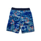Carter's Kid Swim Trunks Age 7 Blue Floral