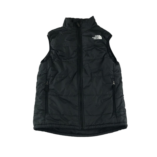 The North Face gilet 9-10 years black plain light puffer