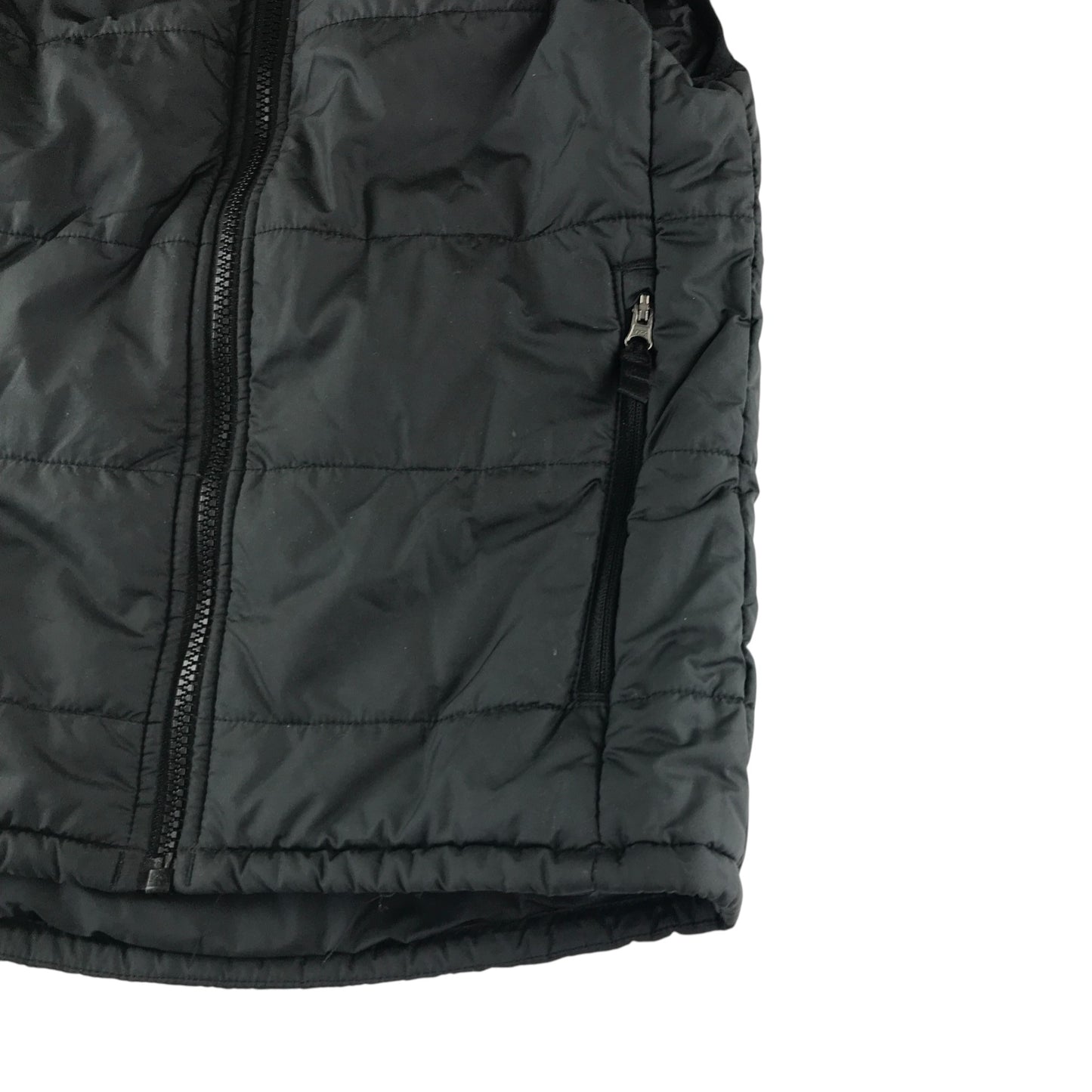The North Face gilet 9-10 years black plain light puffer
