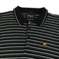 Fila polo shirt adult size M black and white short sleeve
