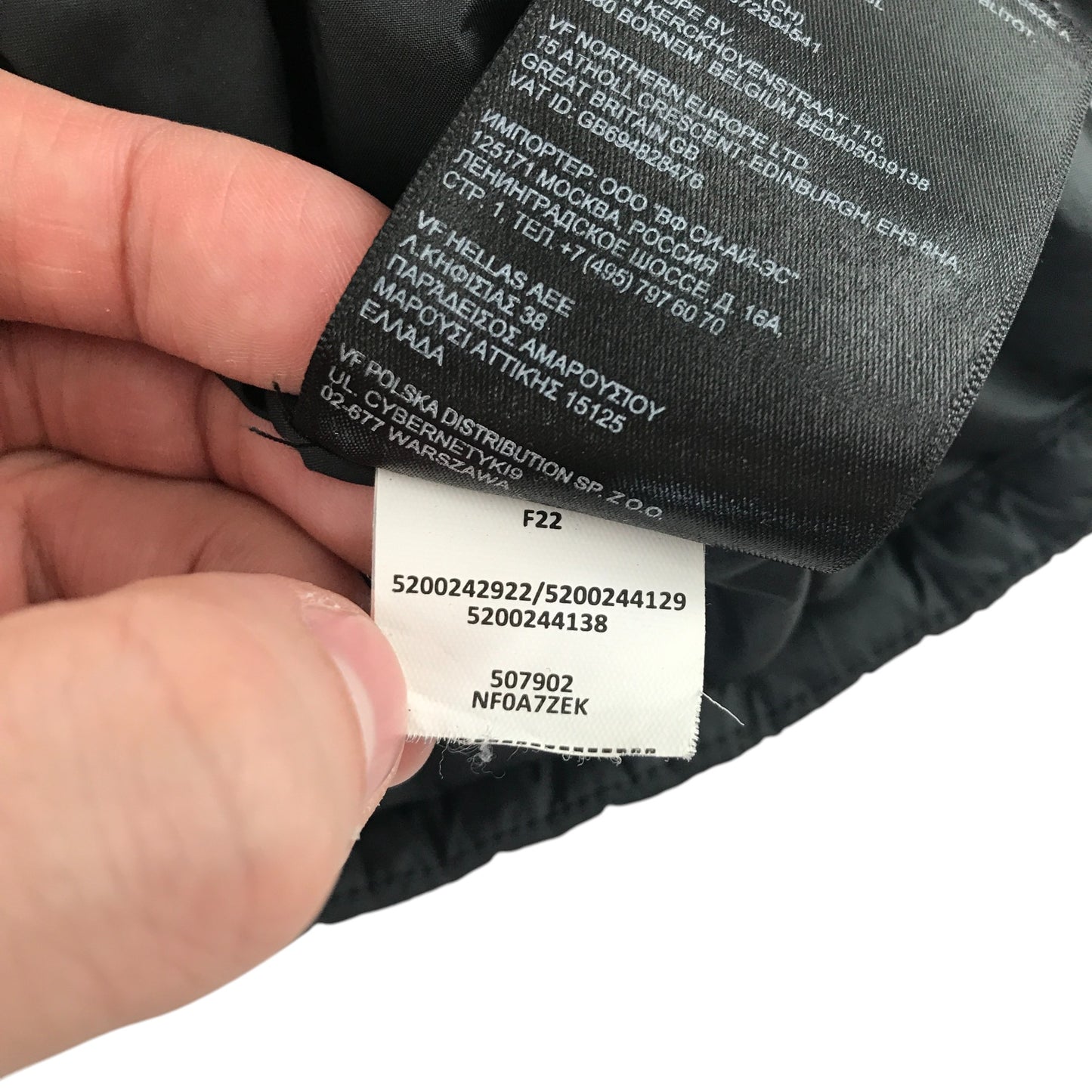 The North Face gilet 9-10 years black plain light puffer