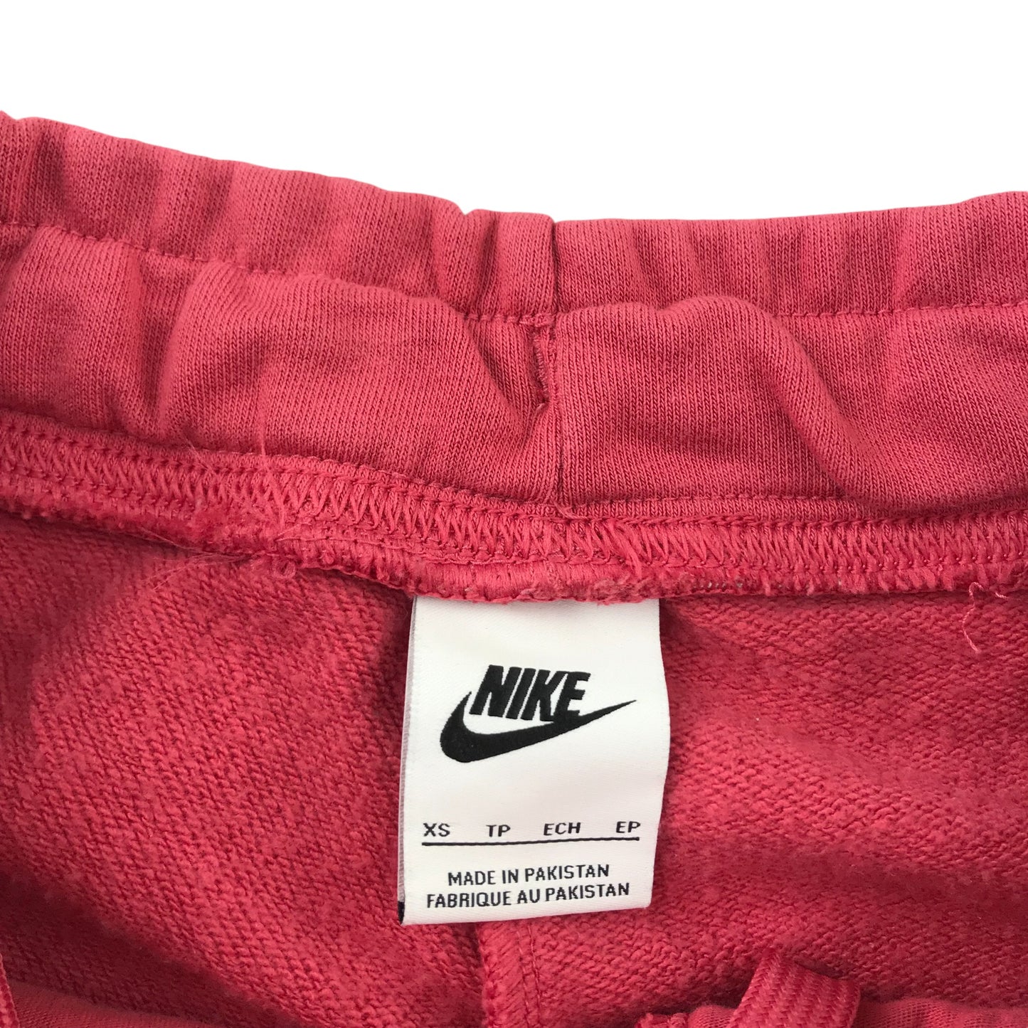 Nike sweater and joggers set women size XS pink cropped pullover and matching joggers