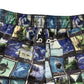 M&S Swim Trunks Age 7 Blue Polaroid Print Shorts