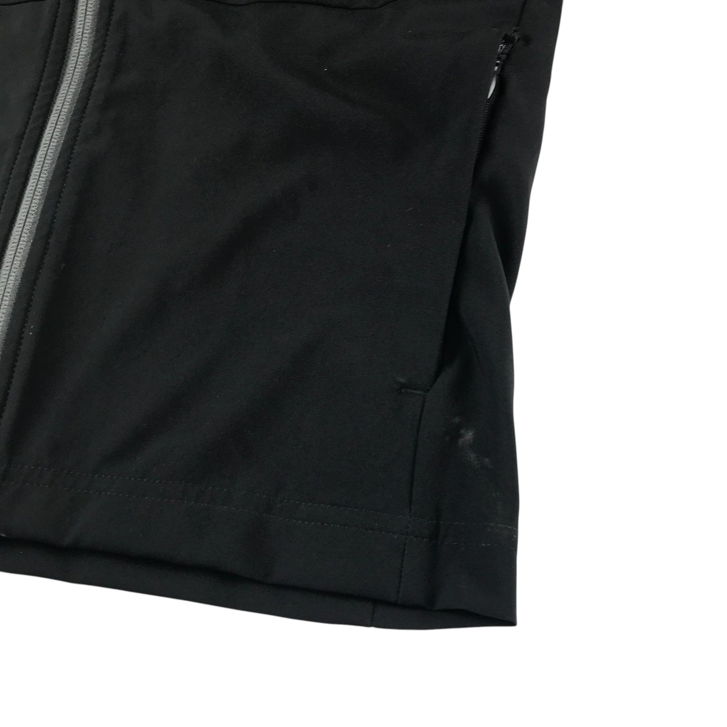 The North Face jacket 11-12 years black light windbreaker with hood