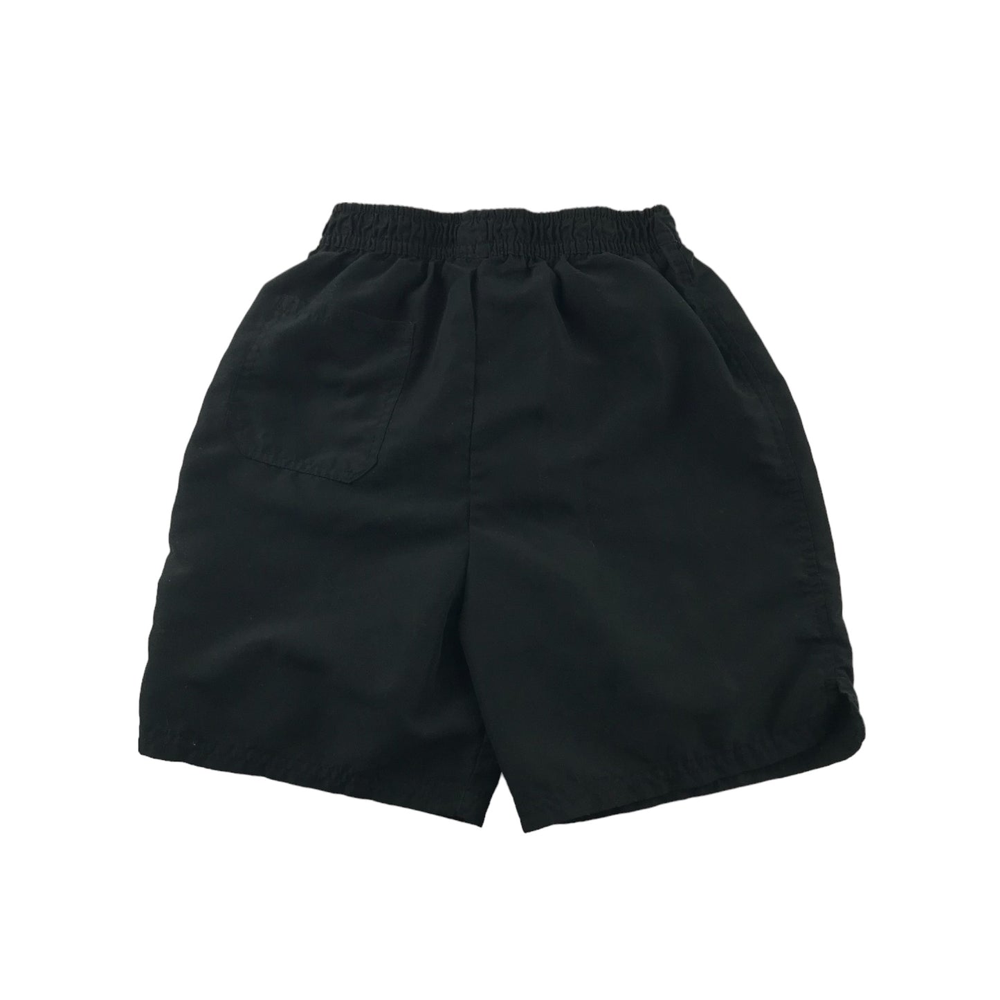 George Swim Trunks Age 8 Black Plain Design Shorts