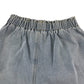 Shein shorts 11-12 years blue denim paper bag waist