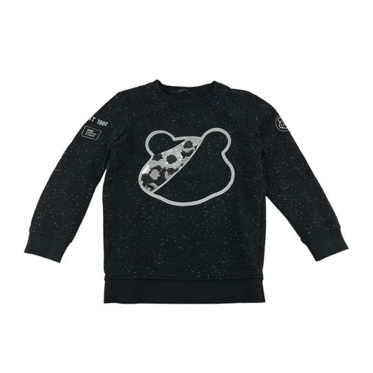 George Sweater Age 6 Black Pudsey Bear Jersey