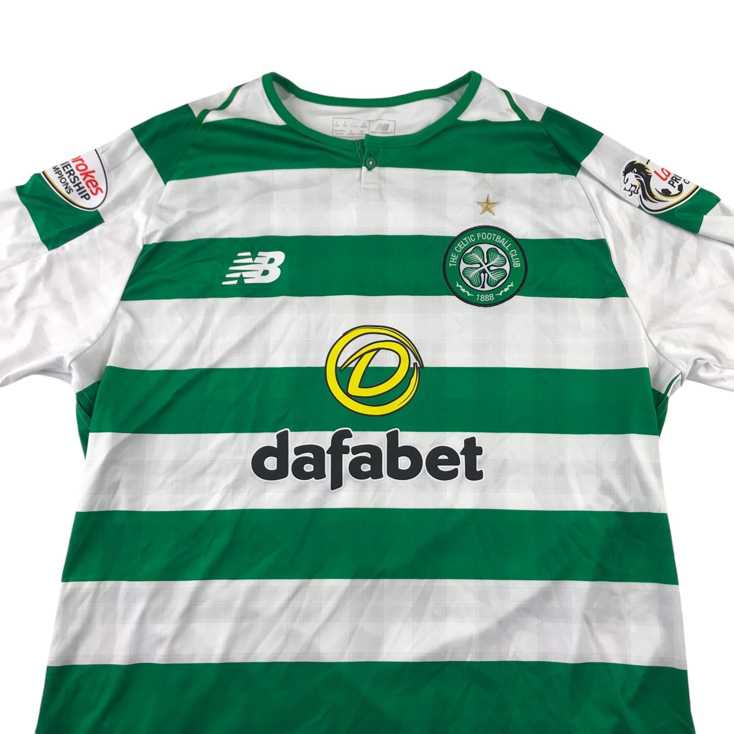 New Balance Celtic FC Football Strip adult size L number 3 O'Donnell