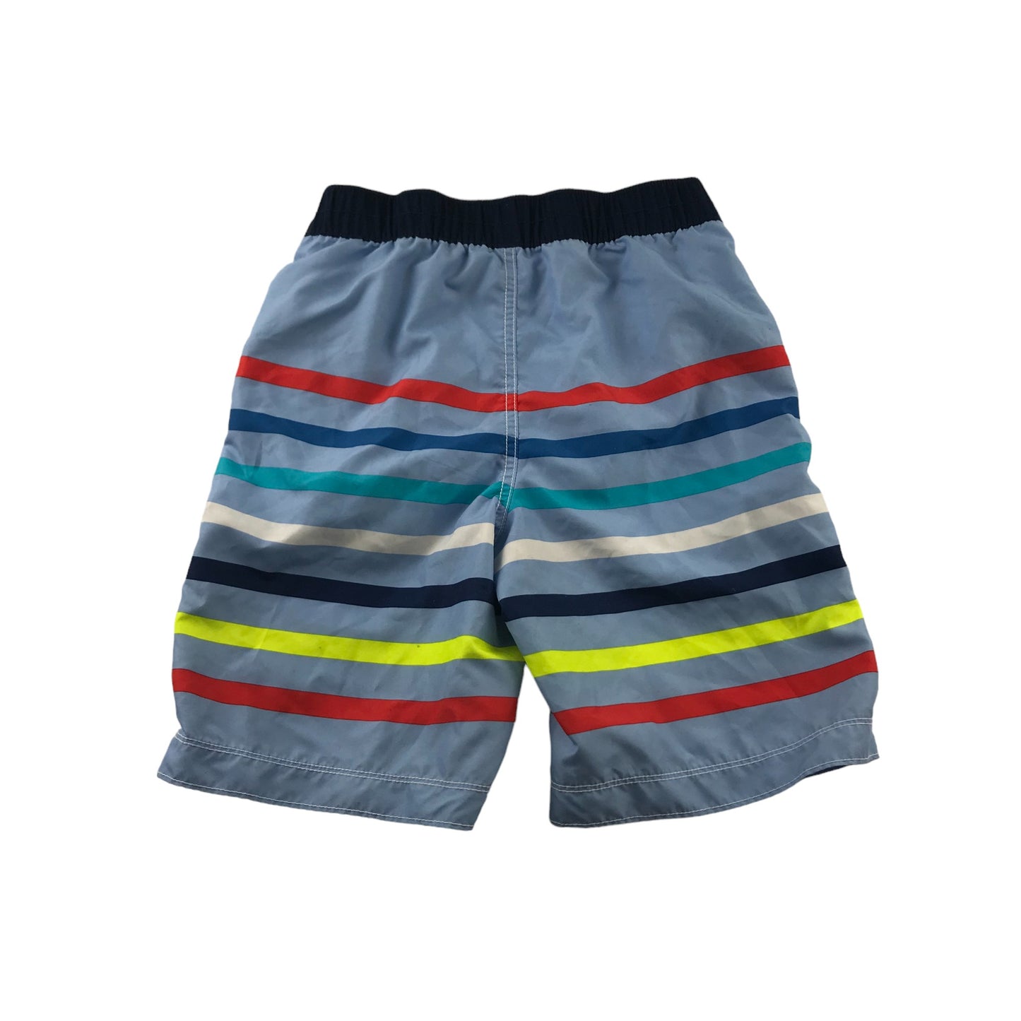 GAP Swim Trunks Age 10 Blue and Multicolour Stripy Shorts