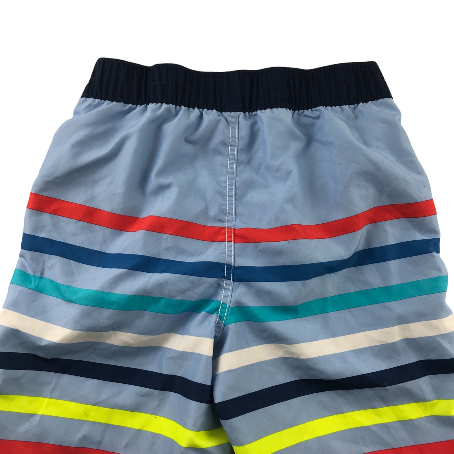 GAP Swim Trunks Age 10 Blue and Multicolour Stripy Shorts