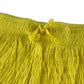 Zara shorts 11-12 years yellow stretchy gathered fabric