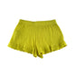Zara shorts 11-12 years yellow stretchy gathered fabric