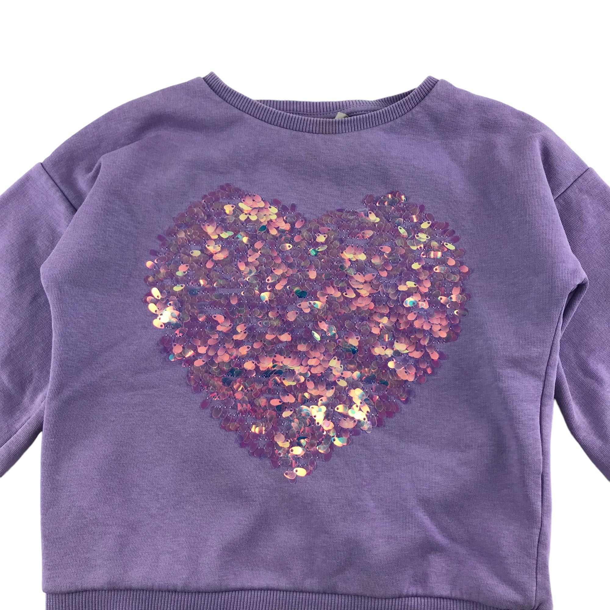 Purple store sequin sweater